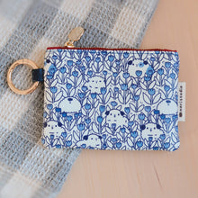 Load image into Gallery viewer, Guinea pigs and tulips Small Zipper Coin Purse by Noristudio
