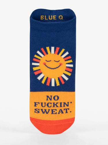 No Fuckin' Sweat Sneaker Socks XL - Front & Company: Gift Store