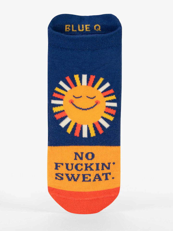 No Fuckin' Sweat Sneaker Socks XL