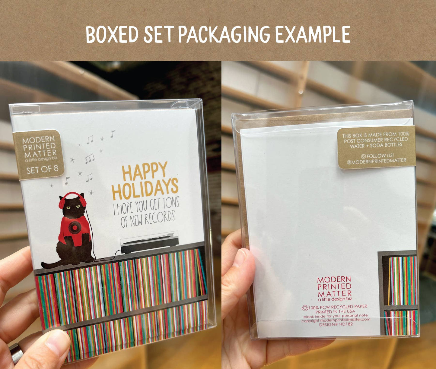 Custom Holiday Card - Sweater Season Dogs - Box of 8
