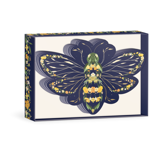 Bee-shaped Note Cards Set of 20 - Front & Company: Gift Store
