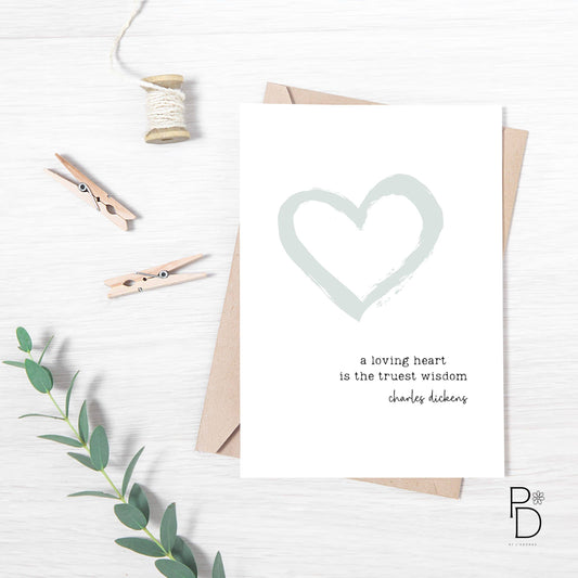 Green Heart Card
