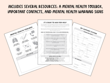 Load image into Gallery viewer, Mental Health Journal | I&#39;m The Problem Cover
