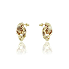 Load image into Gallery viewer, Dangling Triple Knot Stud Earrings
