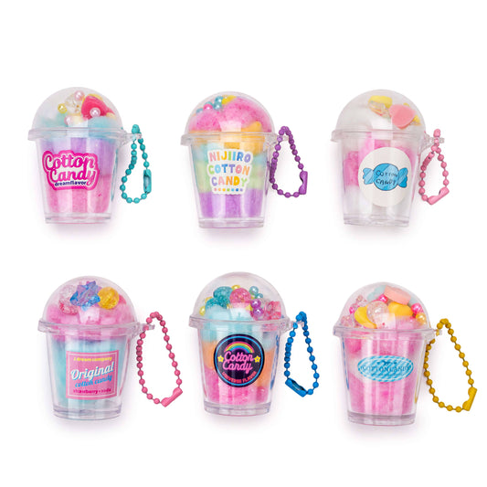 Colorful Cotton Candy Collectible Capsule