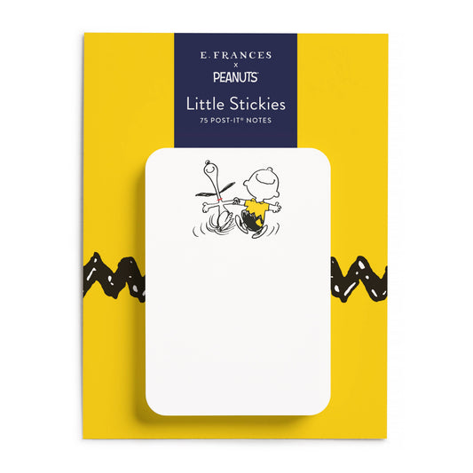 E. Frances x Peanuts™ Dancing Little Sticky Notes, 3M Backed