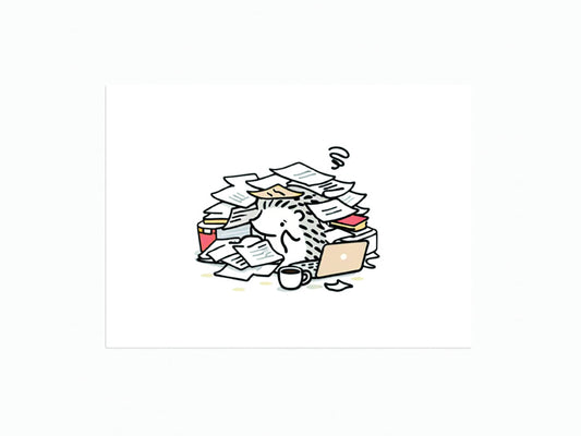 Too Much To Do Postcard