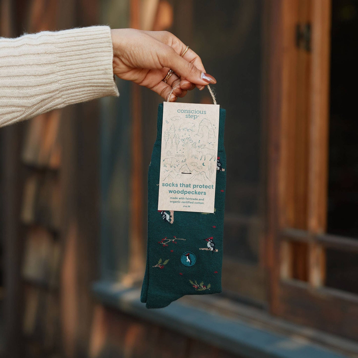 Socks that Protect Woodpeckers | Outdoorsy Gifts