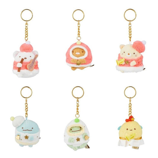 Sumikkogurashi Musical Christmas Blind Box Keychain Plush