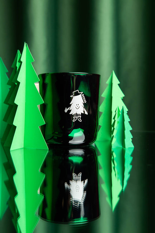 Doug - Evergreen, Bourbon & Musk Coconut Soy 8oz Candle