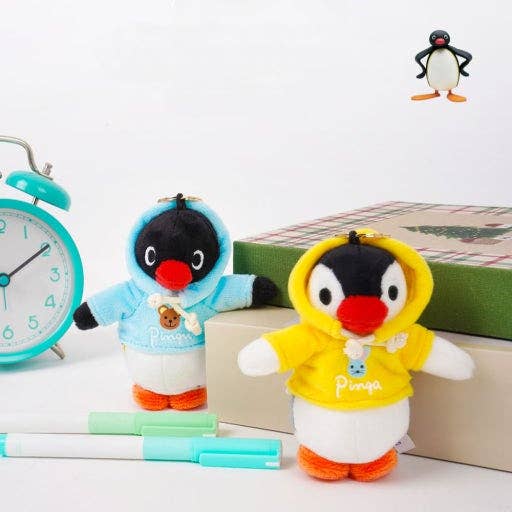 Limited! Pingu & Pinga Hoodie Plush Bag Charm