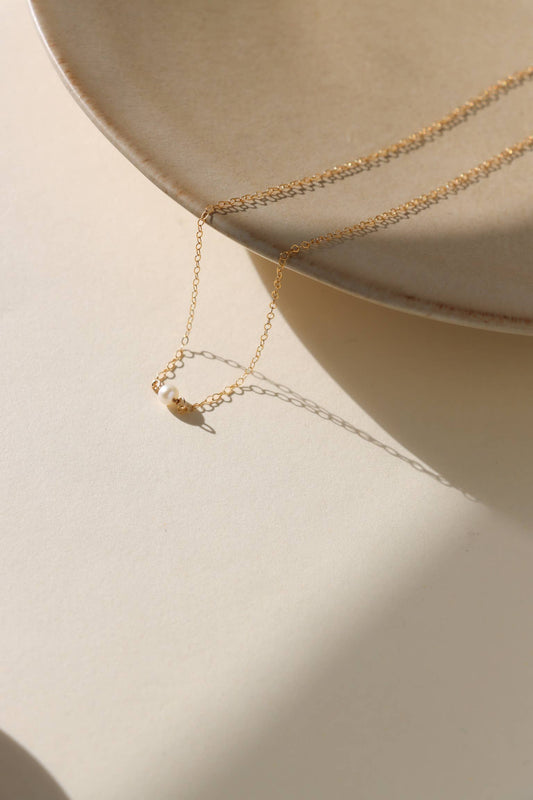 Mini Pearl Necklace I Valentine's Day Jewelry