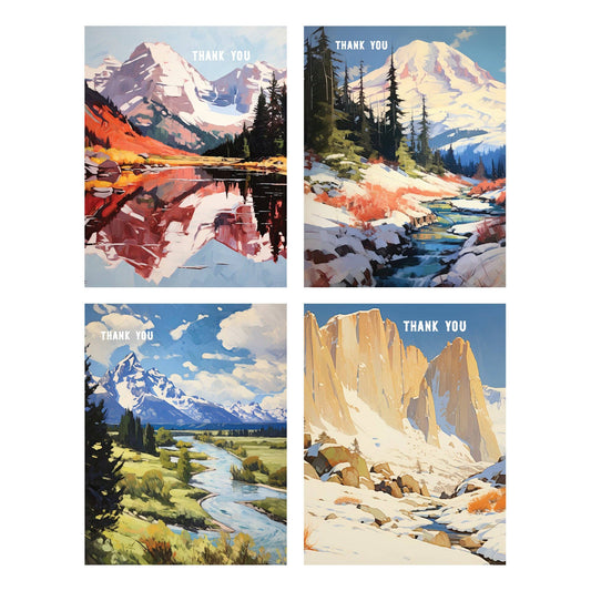 Magnificent Mountains Thank You Box Set