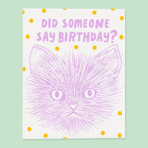 Say Birthday Card - Front & Company: Gift Store