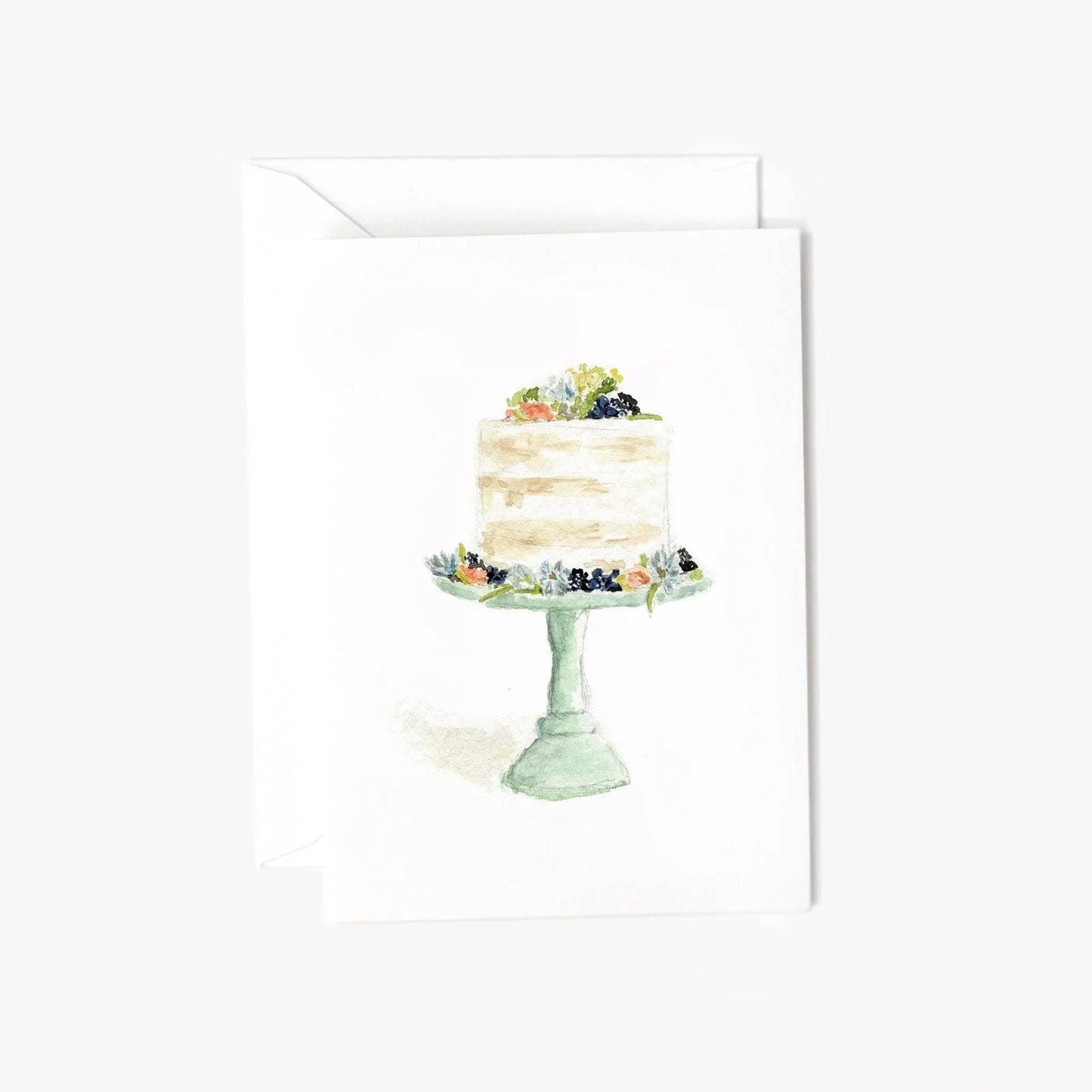 Cake mini enclosure notecard