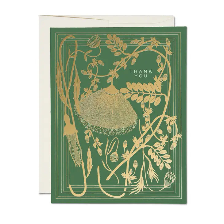 Sage Thank You Greeting Card