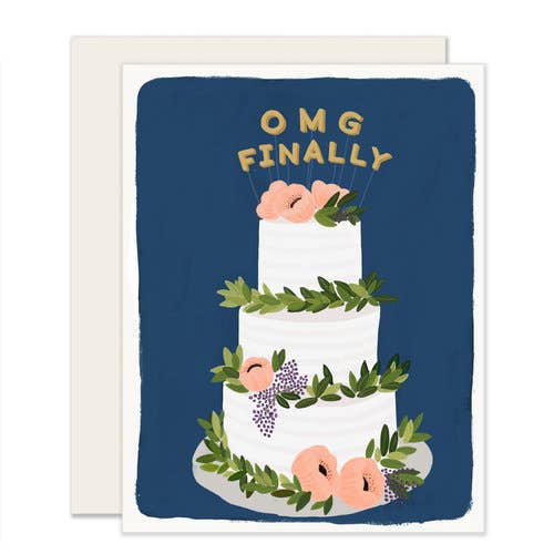 OMG Finally Card | Finally Married Card
