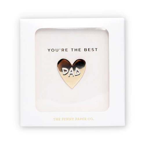 You're The Best Dad Enamel Pin - Front & Company: Gift Store