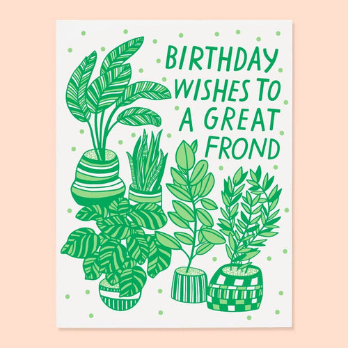 Great Frond Card - Front & Company: Gift Store