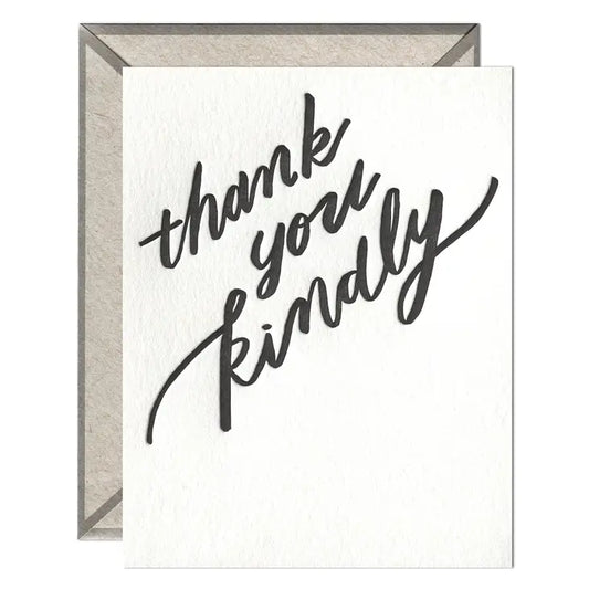 Thank You Kindly Thank You
