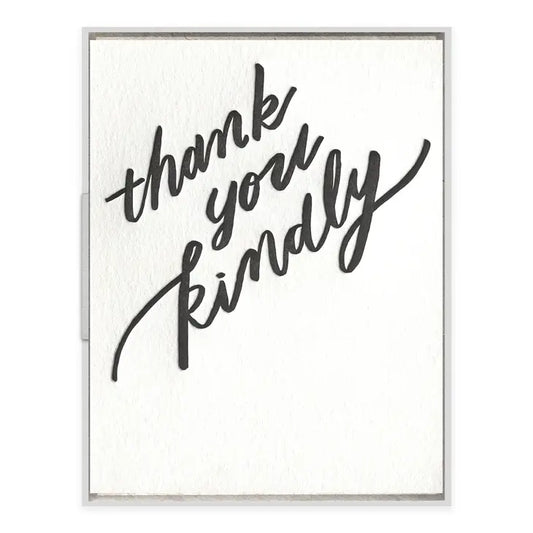 Thank You Kindly Thank You