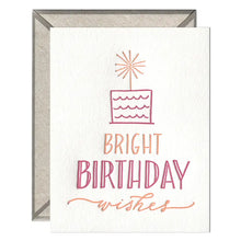 Load image into Gallery viewer, To A Bright Year - Birthday card
