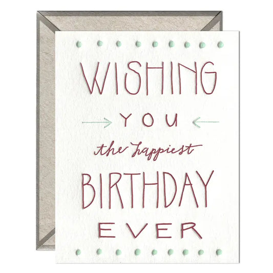 Happiest Birthday Ever - Birthday card