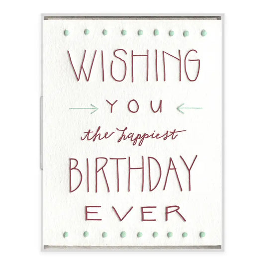 Happiest Birthday Ever - Birthday card