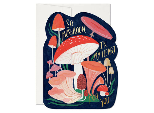 So Mushroom love greeting card - Front & Company: Gift Store