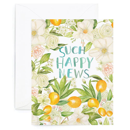 Happy News Greeting Card - Front & Company: Gift Store