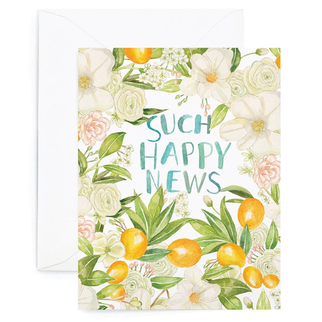 Happy News Greeting Card