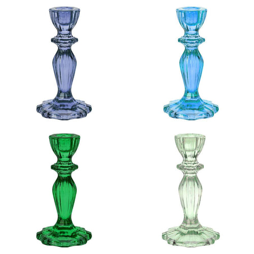 Cool Glass Candle Holders Set | 8 Pack | Home Decor | - Front & Company: Gift Store