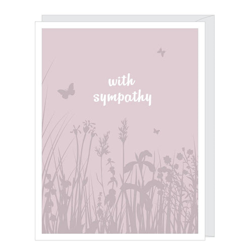 Meadow Sympathy Card - Front & Company: Gift Store