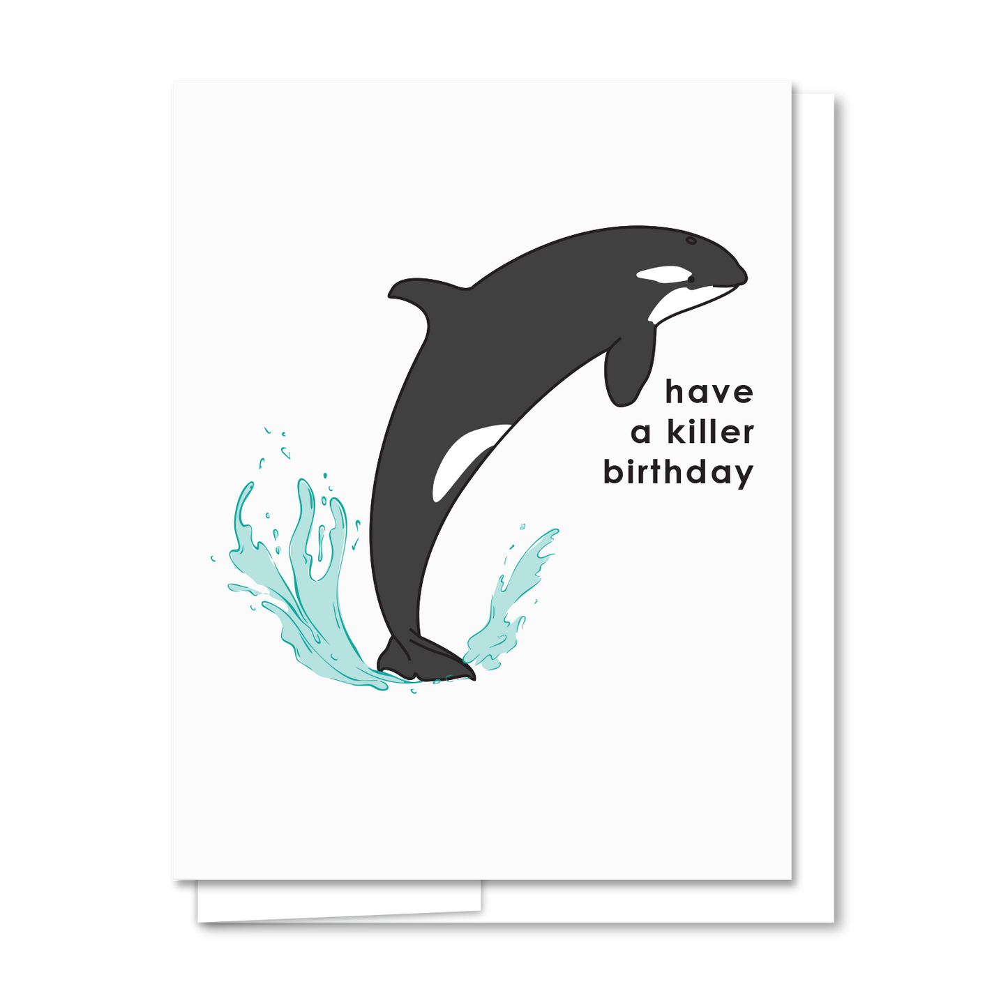 Killer Birthday - Illustrated Birthday Card