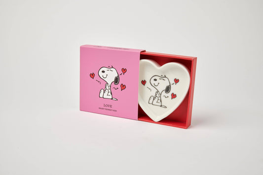 Peanuts Heart Shaped Trinket Dish - Love