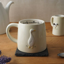 Load image into Gallery viewer, Bramble Farm Duck Stoneware Mug In Gift Box
