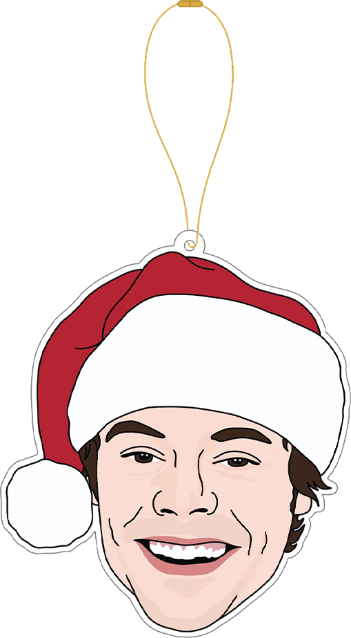 Harry S White Acrylic Christmas Ornament