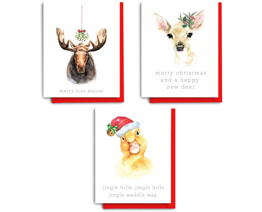Christmas Animals Assorted