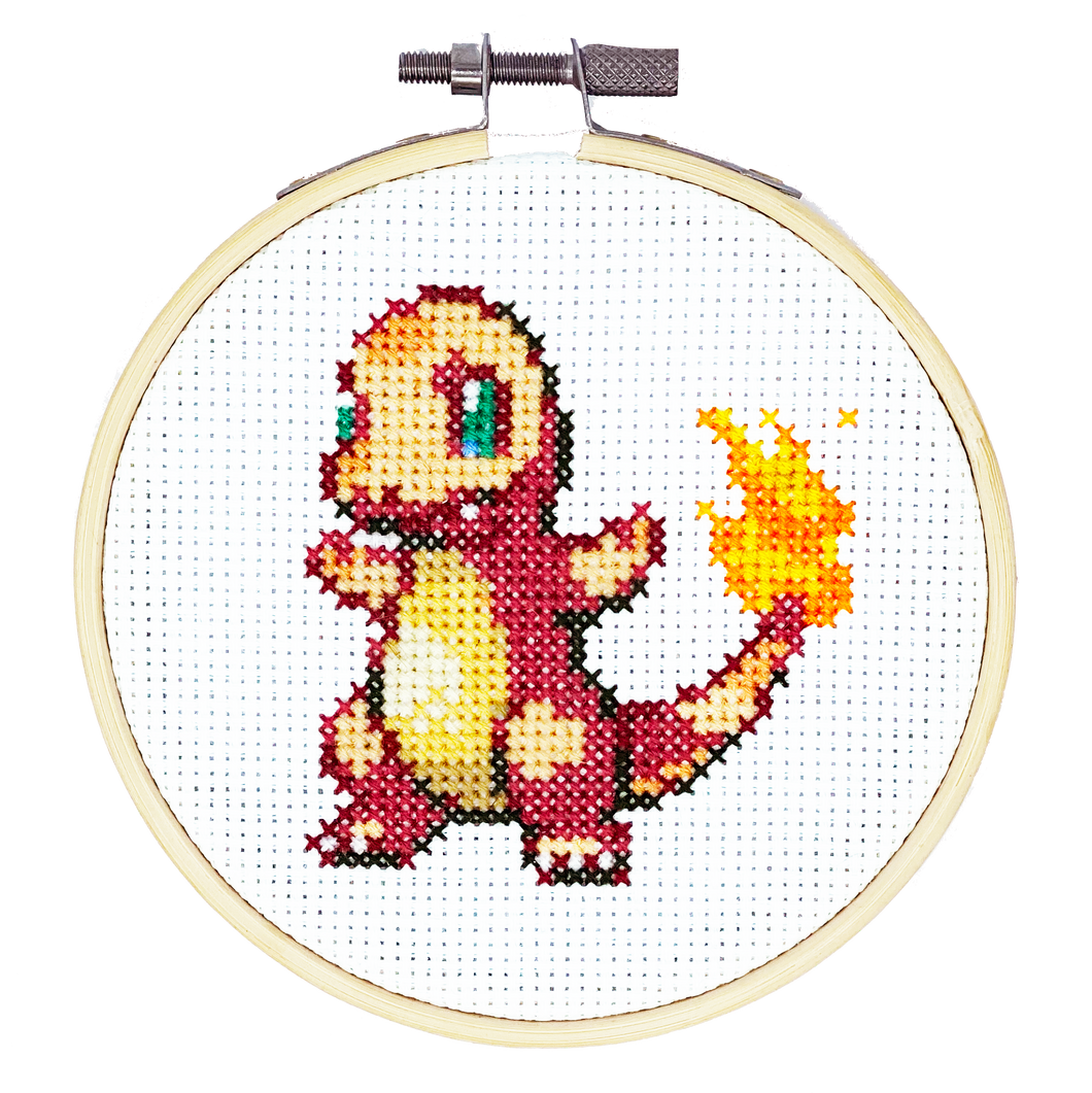 Charmander - DIY Cross Stitch Kit