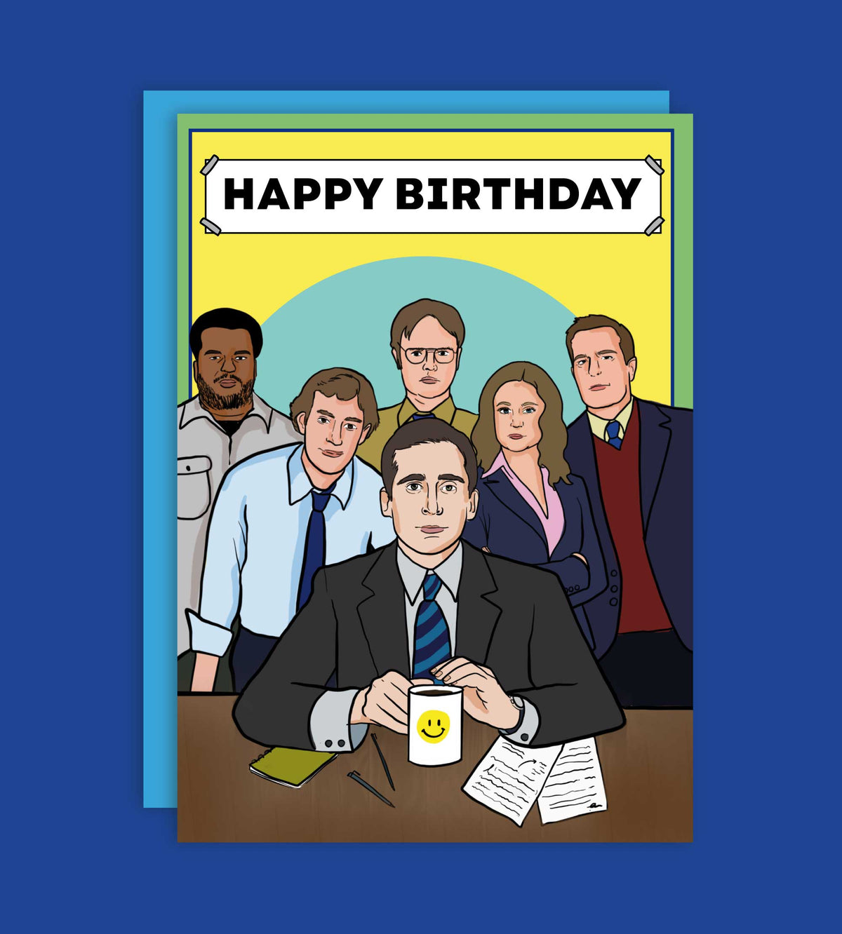 Happy Birthday The Office Funny Greeting Card