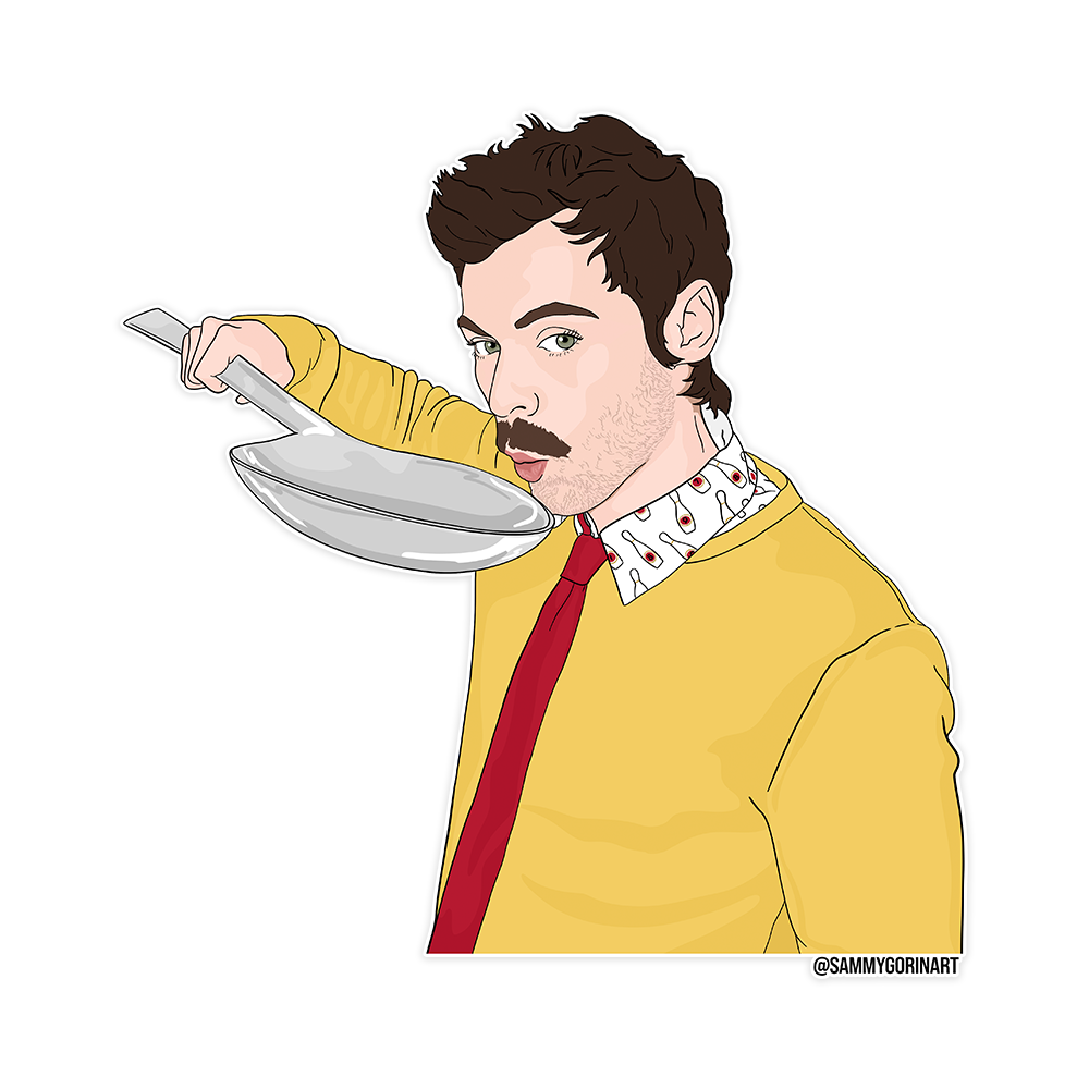HS Spoon Sticker