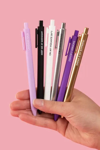 Taylor Swift Midnights 6-Pen Set - Front & Company: Gift Store