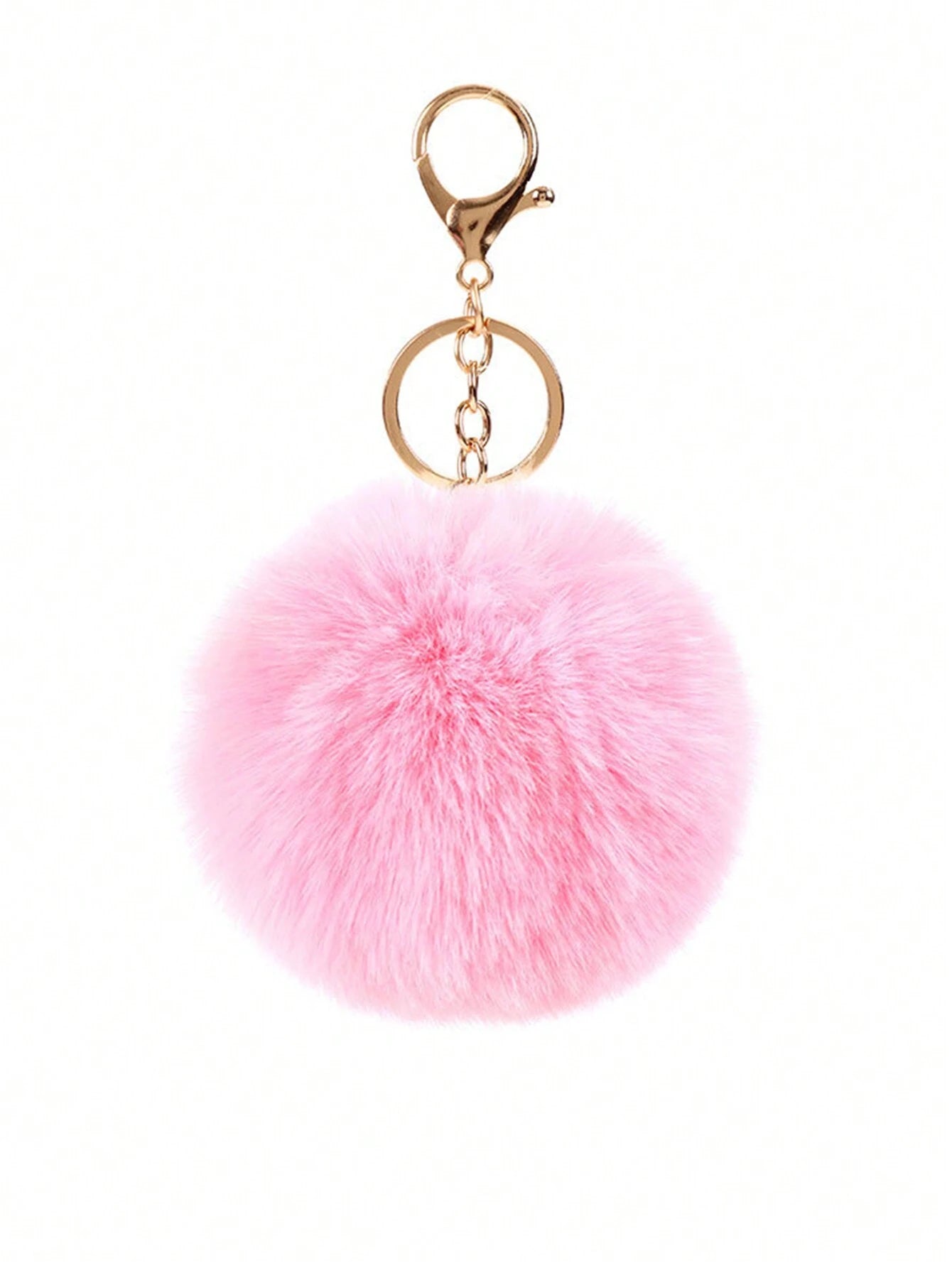 furry pompom/flwr/pom with bunny ears keychain OR beaded some with grape/flower crochet