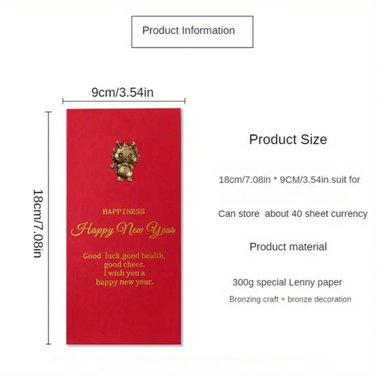 Dragon Year Red Pocket