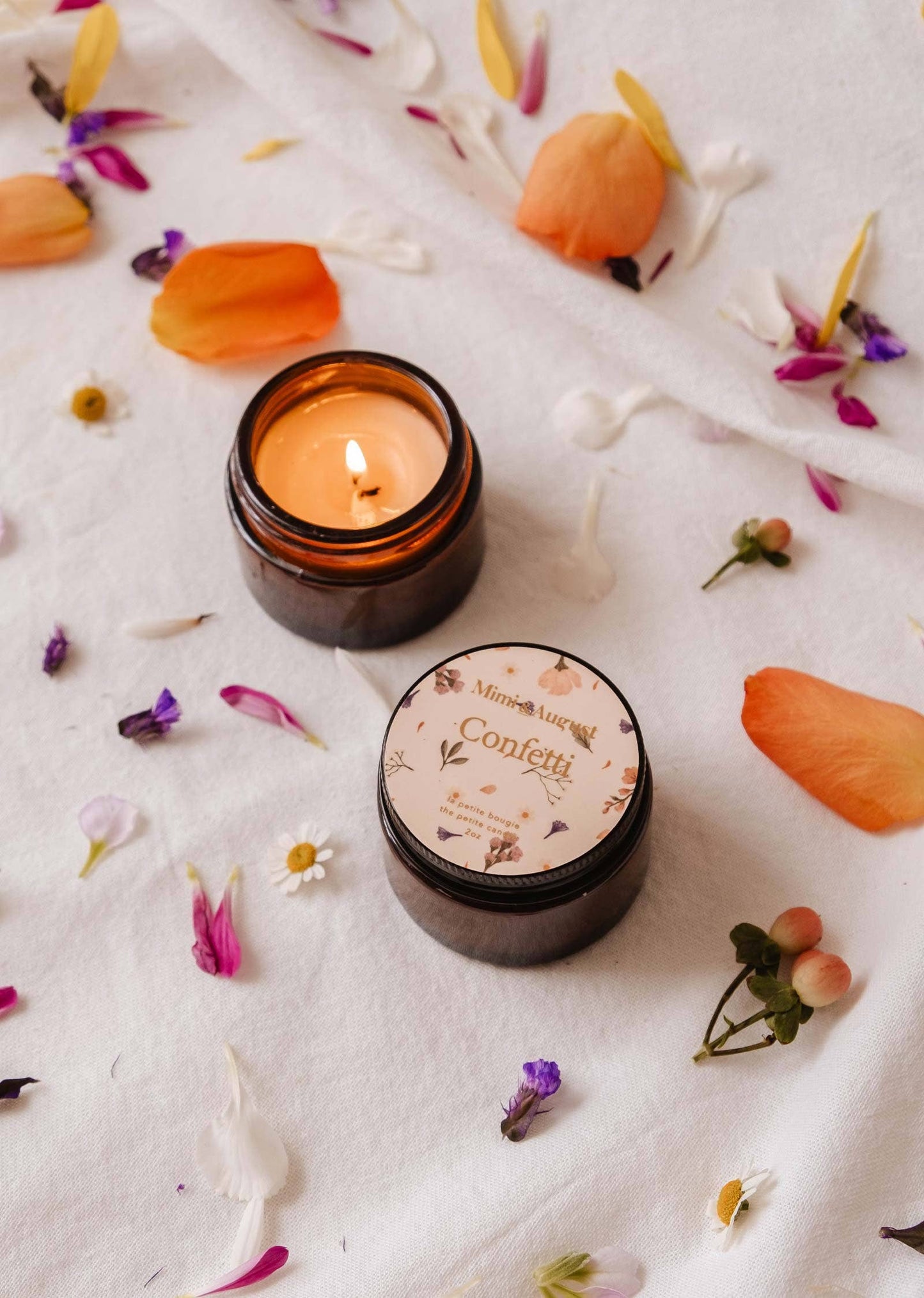 Confetti - mini candle 2 oz