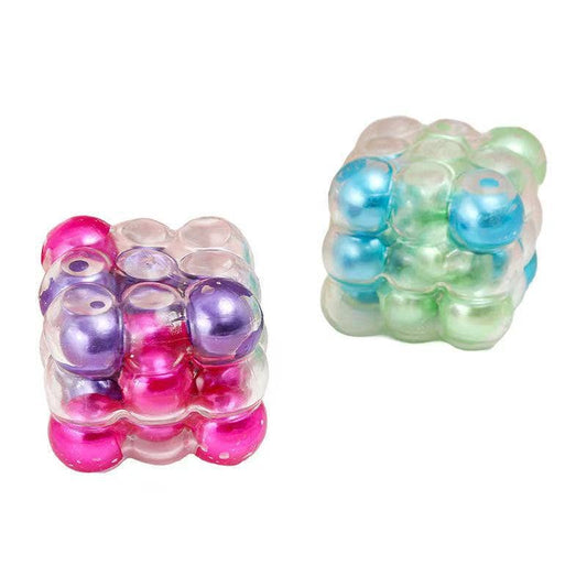 Pearlescent Pearl Fidget Cube Stress Toy