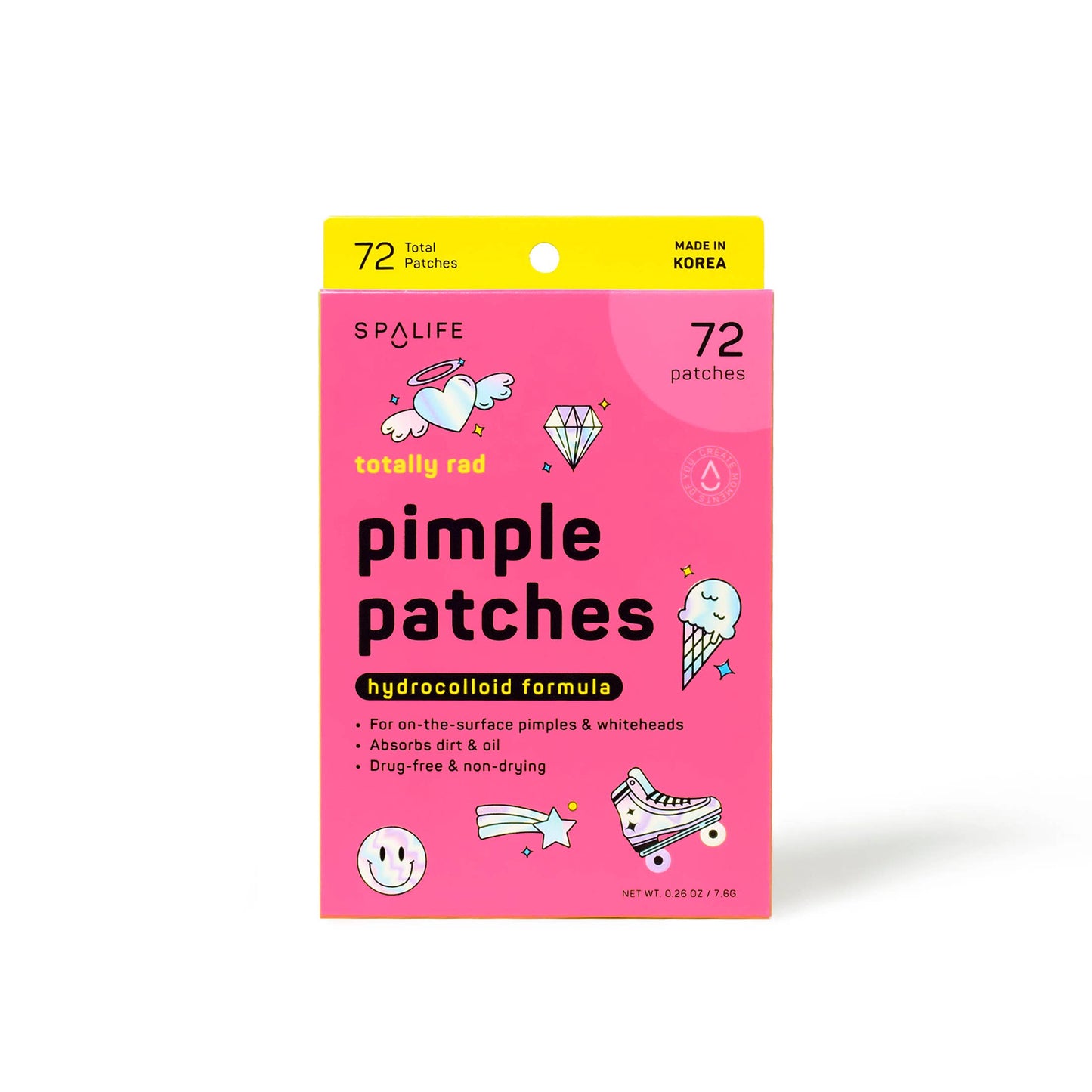 Totally Rad Hydrocolloid Acne Patches For Pimples Whiteheads