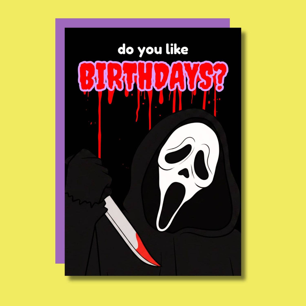 Do You Like Birthdays? Scary Halloween Horror Ghost Funny