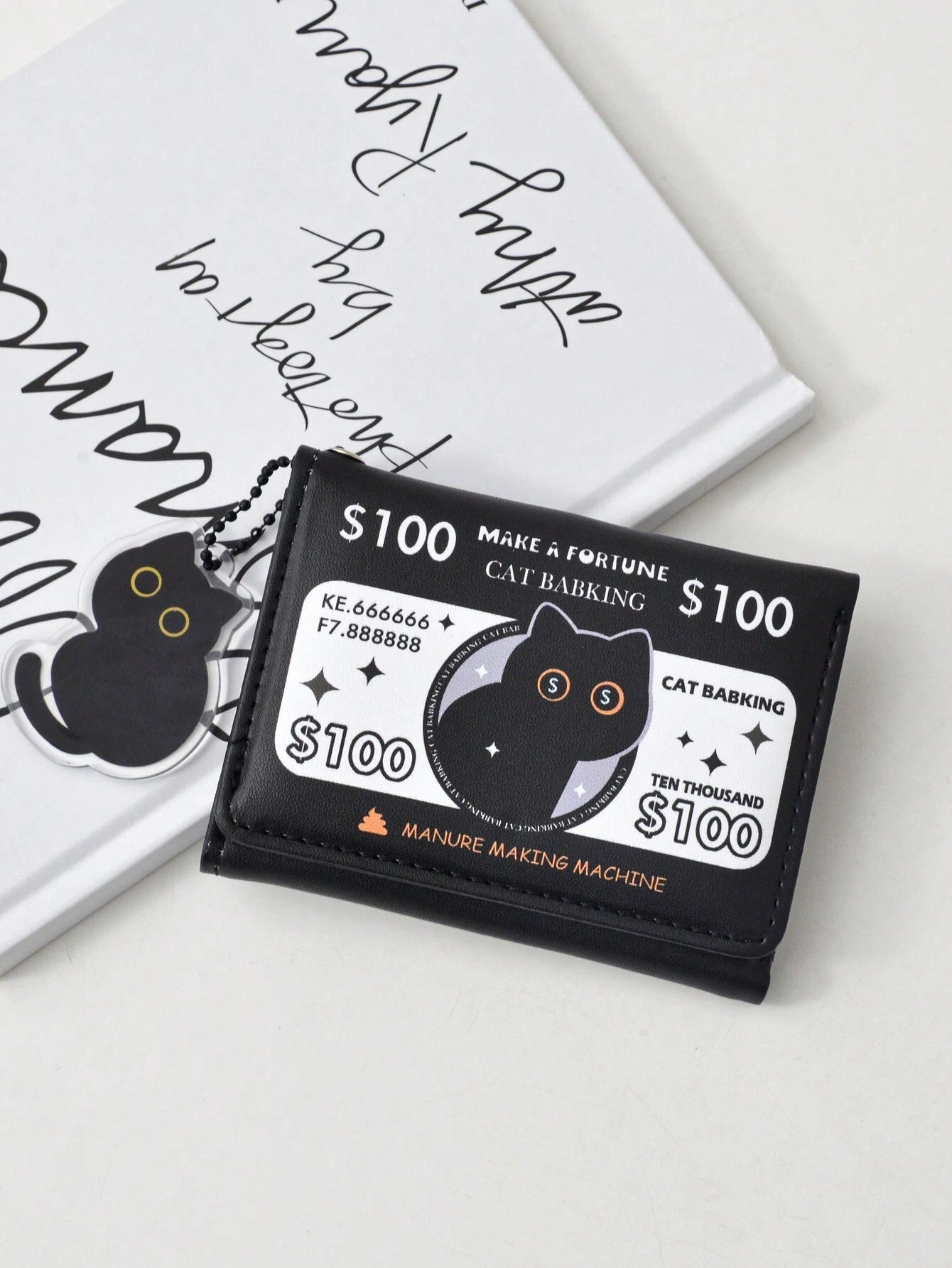 HAPPY Fortune Cat Wallet