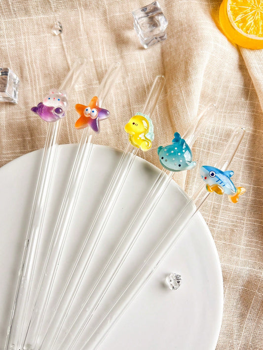 Individual Glass Drinking Straws